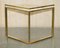 Vintage Nesting Tables in Marble and Brass, Set of 3, Image 18