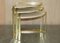 Vintage Nesting Tables in Marble and Brass, Set of 3 2