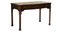 Chippendale Style Library Desk with Brown Leather Top from Waring & Gillow, Paris 1