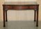 Chippendale Style Library Desk with Brown Leather Top from Waring & Gillow, Paris 2