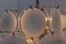 Lámpara de araña italiana Mid-Century de cristal de Murano de Vistosi, años 60, Imagen 3