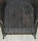 Vintage Wicker & Rattan Garden Armchair, Image 14