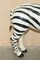 Großer Zebra Hocker von Libertys London, 1930er 3