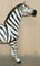 Taburete Zebra grande de Libertys London, años 30, Imagen 8