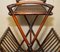 Vintage Bentwood Bamboo & Rattan Bergere Magazine Rack, 1960s, Image 15