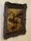 Antique Crystoleum Hand Carved Hardwood Framed Picture of Horses 17