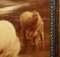 Antique Crystoleum Hand Carved Hardwood Framed Picture of Horses 15