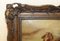 Antique Crystoleum Hand Carved Hardwood Framed Picture of Horses 2