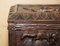 Carved Black Forest Wood Smoking Pipe Cabinet Box, 1870s 5