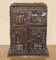 Carved Black Forest Wood Smoking Pipe Cabinet Box, 1870s, Image 3