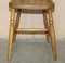 English Winsor Style Hand Carved Oak Country House Dining Chairs, 1900, Set of 6 8