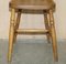 English Winsor Style Hand Carved Oak Country House Dining Chairs, 1900, Set of 6, Image 8