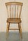 English Winsor Style Hand Carved Oak Country House Dining Chairs, 1900, Set of 6 3