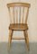 English Winsor Style Hand Carved Oak Country House Dining Chairs, 1900, Set of 6, Image 3