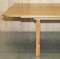 Large Hardwood Refectory Workshop Dining Table, Image 17