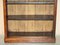 Antique Victorian Hardwood Open Library Bookcase, 1880s 6