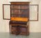 Antique Victorian Walnut Scriban Bureau Bookcase, 1860s, Image 17