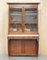 Antique Victorian Walnut Scriban Bureau Bookcase, 1860s 2