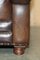 Vintage Brown Leather Club Armchair, Image 12