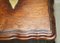 Baule o cassapanca vintage in legno intagliato a mano con raccordi in ottone, Immagine 12