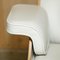 American Cherry Wood & White Leather Armchair by Charles & Ray Eame for Vitra 7