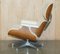 American Cherry Wood & White Leather Armchair by Charles & Ray Eame for Vitra, Image 19