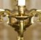 Antique French Rococo Gold Gilt Brass Eight-Branch Cherub Chandelier, 1900s 13