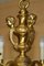 Antique French Rococo Gold Gilt Brass Eight-Branch Cherub Chandelier, 1900s, Image 16