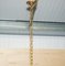 Lámpara de araña francesa rococó antigua de latón dorado con ocho brazos, década de 1900, Imagen 8