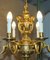 Antique French Rococo Gold Gilt Brass Eight-Branch Cherub Chandelier, 1900s 20