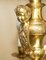 Lámpara de araña francesa rococó antigua de latón dorado con ocho brazos, década de 1900, Imagen 12