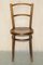 Austrian Bistro Dining Bar Bentwood Chairs from Thonet, 1930s, Set of 4 4