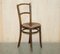 Austrian Bistro Dining Bar Bentwood Chairs from Thonet, 1930s, Set of 4 19