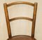 Austrian Bistro Dining Bar Bentwood Chairs from Thonet, 1930s, Set of 4 5