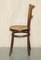 Austrian Bistro Dining Bar Bentwood Chairs from Thonet, 1930s, Set of 4 13