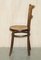 Austrian Bistro Dining Bar Bentwood Chairs from Thonet, 1930s, Set of 4, Image 13