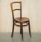 Austrian Bistro Dining Bar Bentwood Chairs from Thonet, 1930s, Set of 4 15