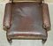 Antique Victorian Aesthetic Movement Style Leather Armchair, 1860s, Image 17