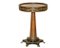 Vintage French Burr Walnut & Gilt Brass Round Occasional Table 1