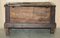 Antique 18th Century Six Plank Heavily Burred Chestnut Chest, 1760s 17