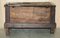 Antique 18th Century Six Plank Heavily Burred Chestnut Chest, 1760s, Image 17
