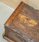 Cassettiera antica in legno di castagno a sei assi, XVIII secolo, metà XVIII secolo, Immagine 13