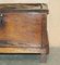 Antique 18th Century Six Plank Heavily Burred Chestnut Chest, 1760s, Image 10