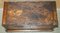 Antique 18th Century Six Plank Heavily Burred Chestnut Chest, 1760s 12