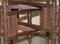 Large Vintage Moroccan Hand Carved Folding Tray Table from Liberty 6