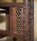 Large Vintage Moroccan Hand Carved Folding Tray Table from Liberty 8