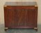 Hardwood & Brass Inlaid Campaign Chest of Drawers, 1920s, Image 16