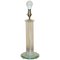 Tall Glass & Brass Multiple Column Lamp 1