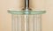 Tall Glass & Brass Multiple Column Lamp 4