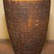 Large Ornately Hand Carved Wooden Vase, Image 7